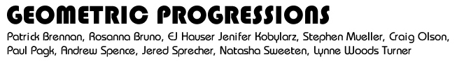 Geometric Progressions