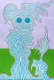 Blue Figure